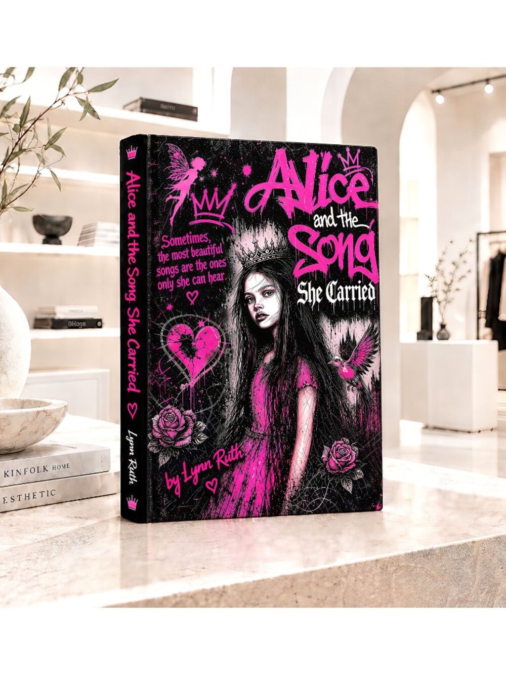 Alice and the Song She Carried Audiobook, Storybook & Art Collection USB Necklac